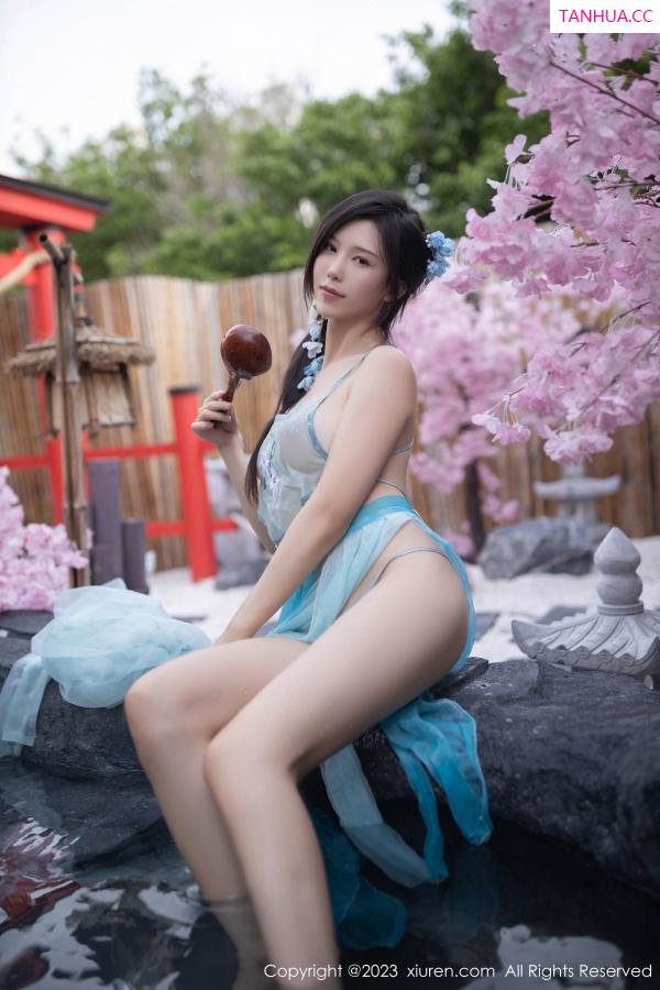 陈若依 抖娘利世 [XiuRen]高清写真图 2023.06.28 No.6991 利世 古装美腿第33张图片